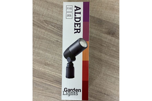 Garden Lights Alder, spotlámpa, fekete, LED 2W mel