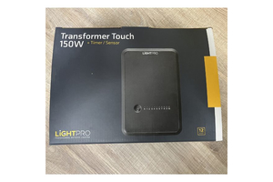 LIGHTPRO Transzformátor 150W + alkonykapcsoló és ő